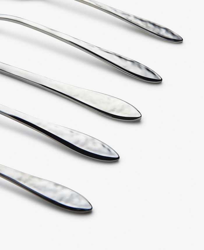 Cambridge Silversmiths Devyn Textured Mirror 20Piece 18/10 Stainless