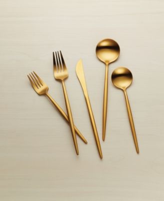 Skandia Zephyr Satin 45 Piece Flatware Set