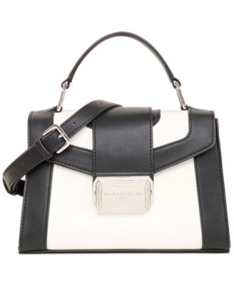 KARL LAGERFELD PARIS - Linette Small Leather Satchel