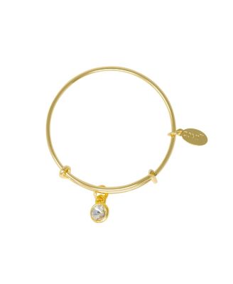 Zomi Gems Birthstone Bangle Bracelet for Kids - April 22$