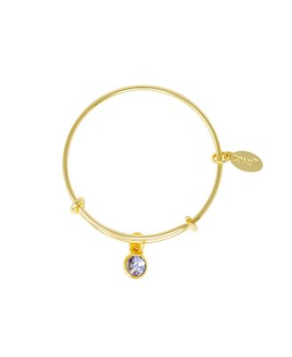 Zomi Gems Birthstone Bangle Bracelet for Kids - June