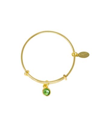 Zomi Gems Birthstone Bangle Bracelet for Kids - August 22$
