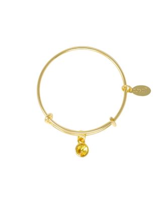 Zomi Gems Birthstone Bangle Bracelet for Kids - November