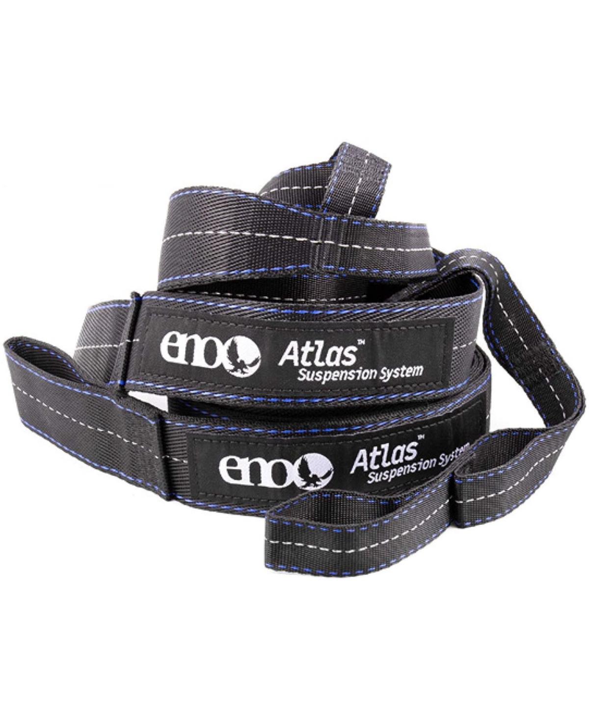 Atlas Suspension System - Tree Strap for Hammock - Accessories for Camping, Hiking, and Backpacking - Black/Royal - Black/Royal