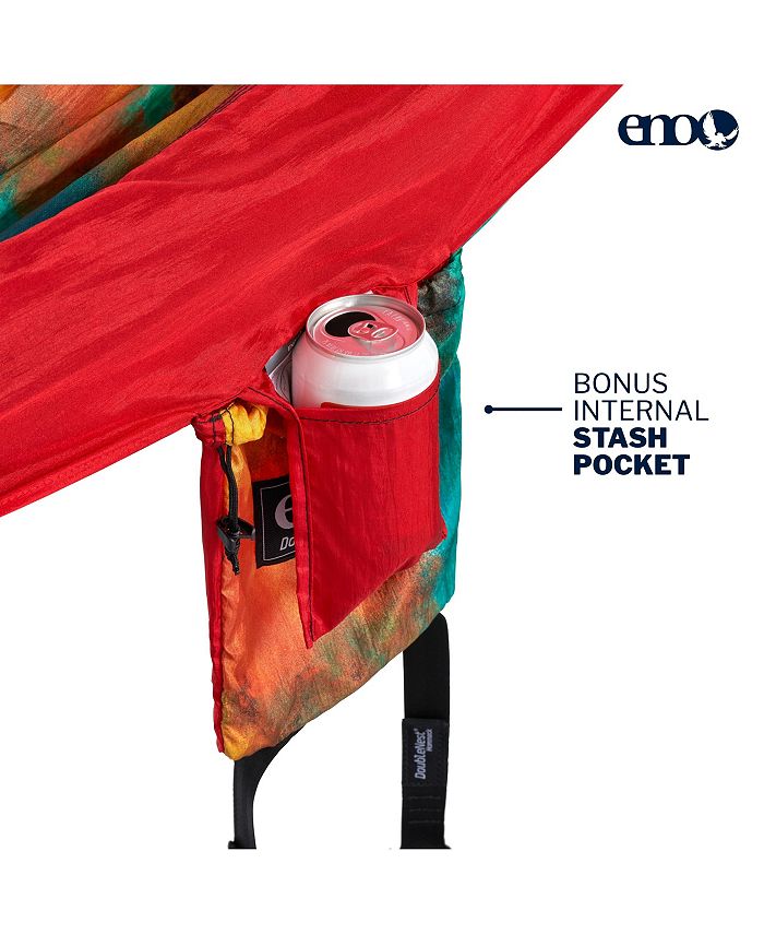 ENO DoubleNest Hammock Lightweight, Portable, 1 to 2 Person Hammock