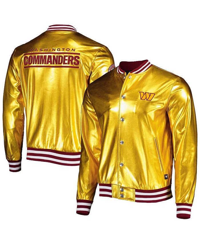 San Francisco 49ers Unisex Gold Metallic Bomber Jacket