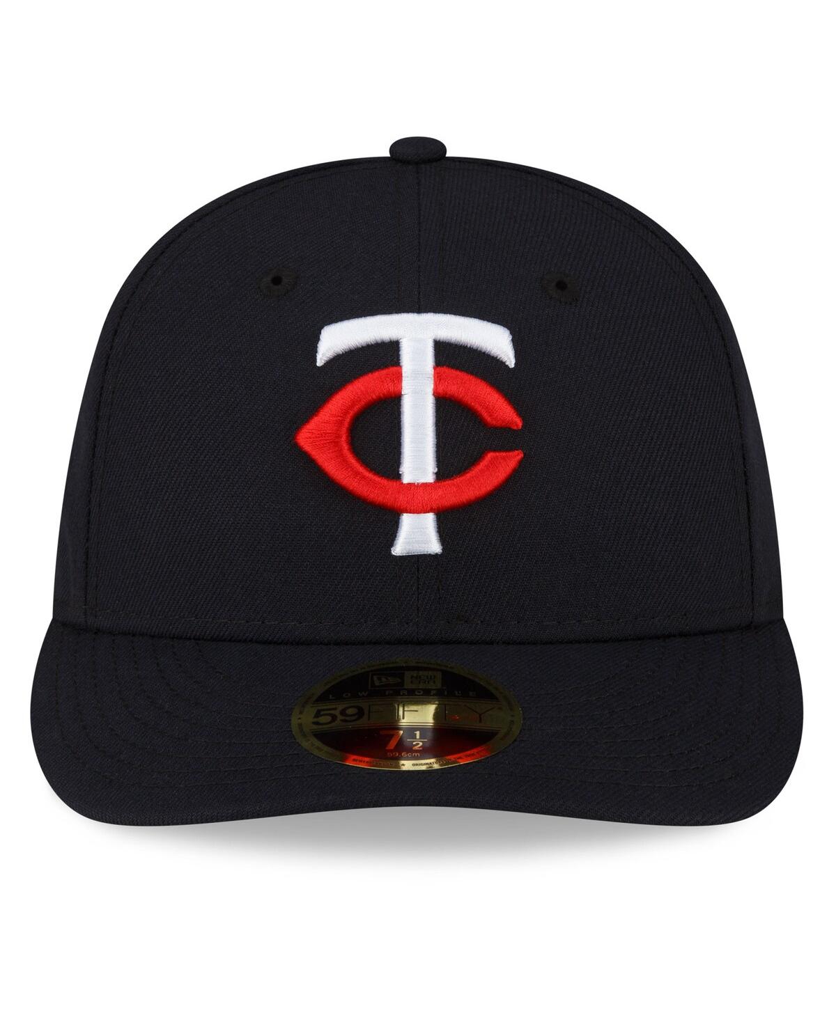 Men's New EraMinnesota Twins 2023 Authentic Collection Low Profile Home 59FIFTY Fitted Hat - Navy