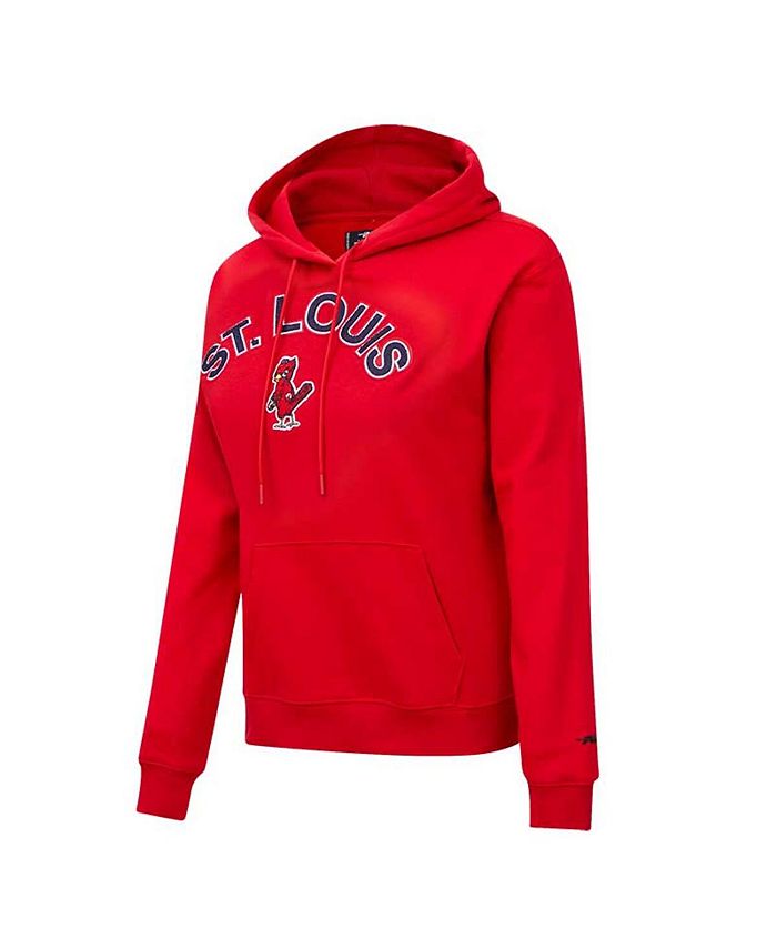 St. Louis Cardinals Iconic Fleece Full Zip Hoodie - Mens