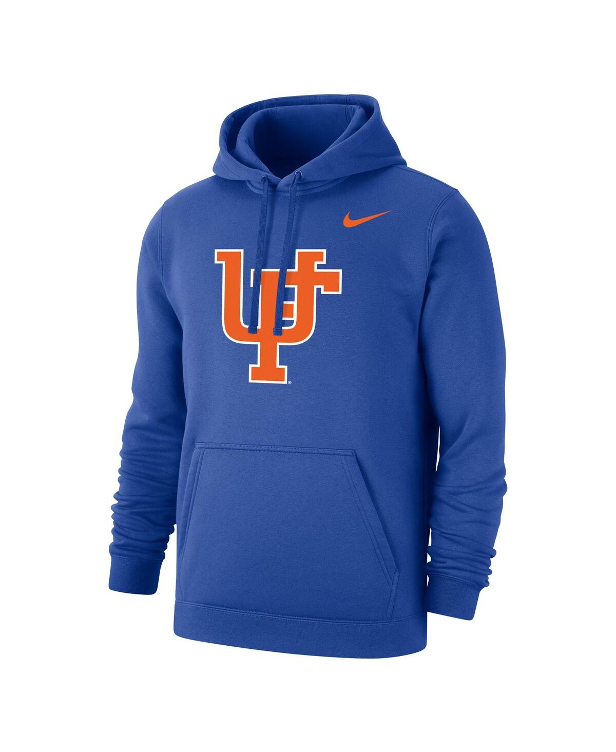 Men's NikeFlorida Gators Vintage-Like Team Logo Pullover Hoodie - Royal