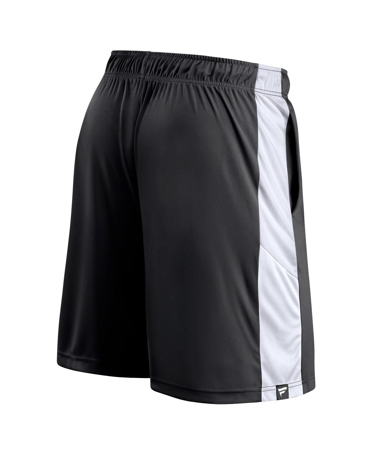 Men's FanaticsBrooklyn Nets Champion Rush Colorblock Performance Shorts - Black