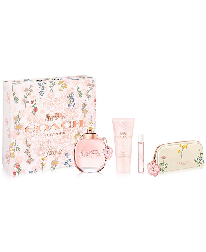 grava como el desayuno Mount Bank COACH 4-Pc. COACH Floral Eau de Parfum Gift Set - Macy's