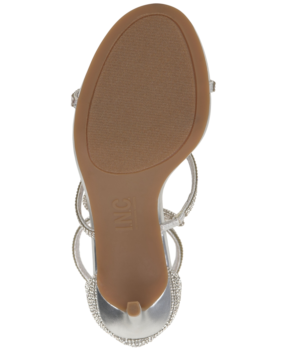 I.n.c. International Concepts Women's Nolino Beaded Bow T-Strap Dress Sandals, Created for Macy's