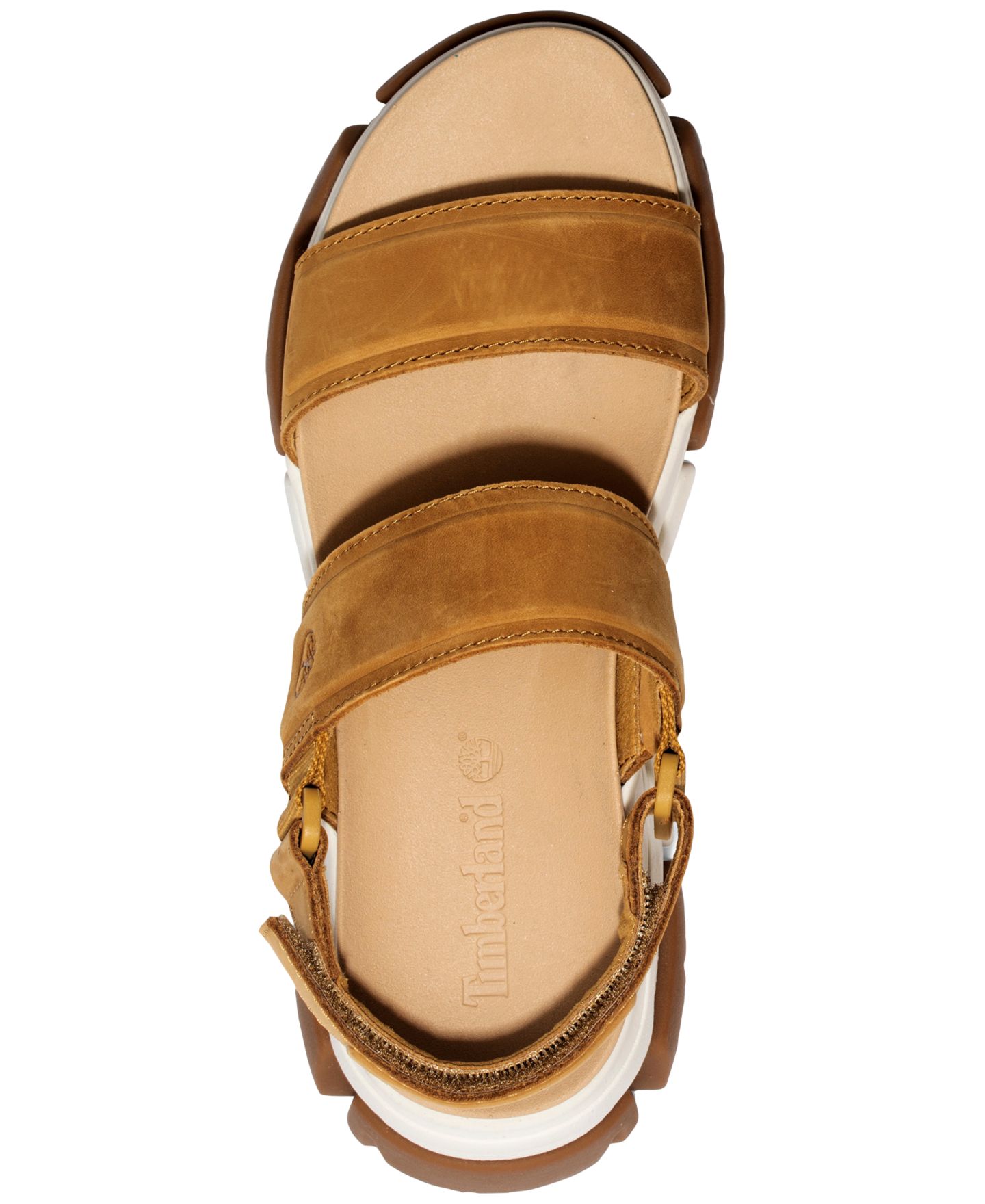 Женские сандалии Timberland Adley Way Two-Band Slingback, цвет: Коричневый — фото 4