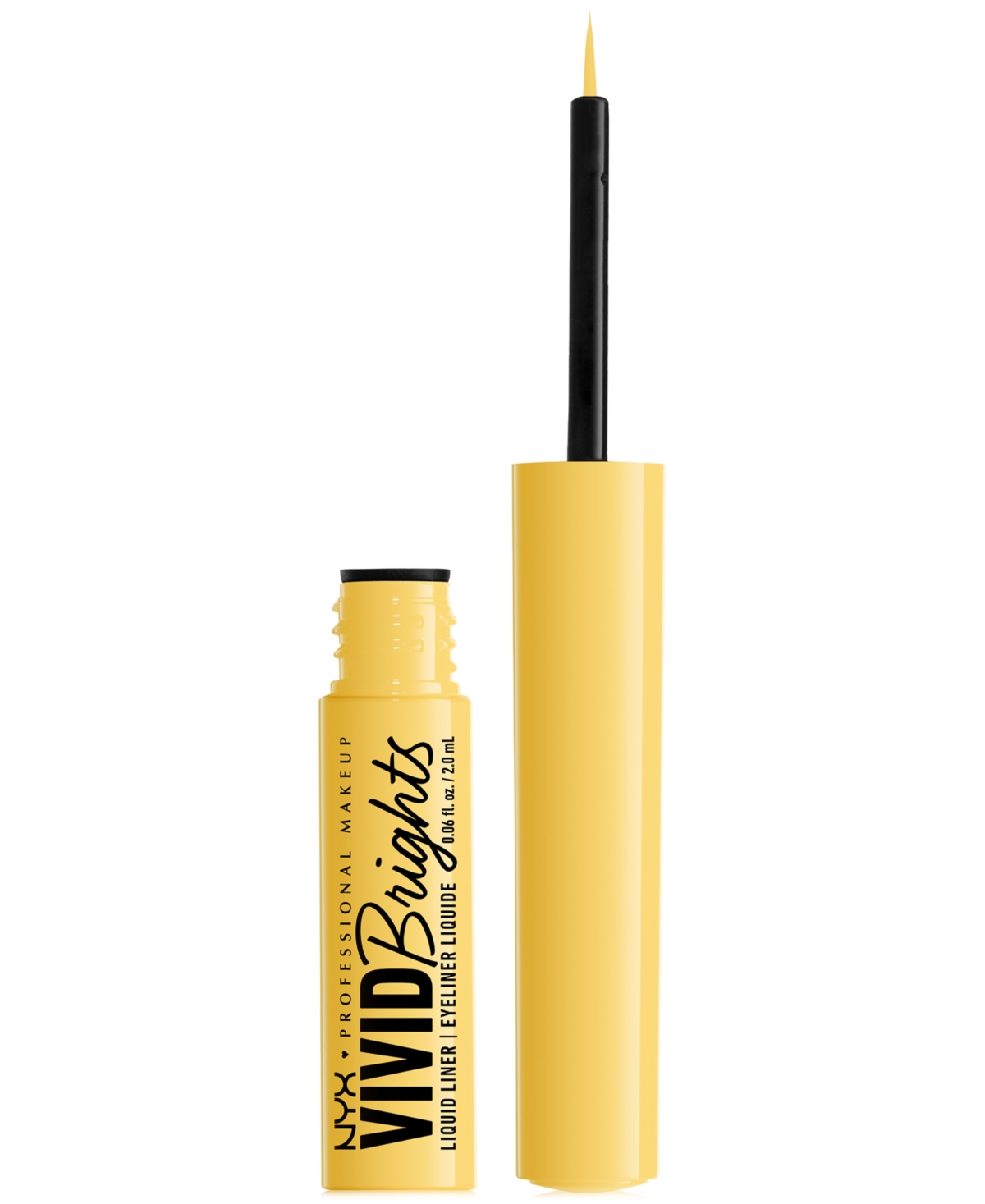 Nyx Professional Makeup Vivid Brights Liquid Liner In Had Me At Yellow