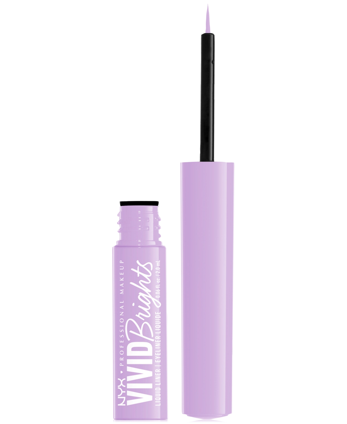 Nyx Professional Makeup Vivid Brights Liquid Liner In Lilac Link