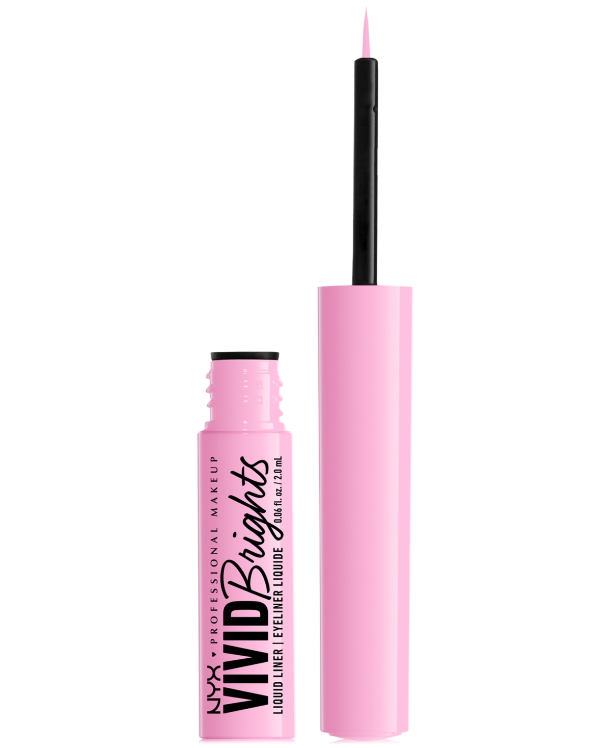 Nyx Professional Makeup Vivid Brights Liquid Liner In Sneaky Pink