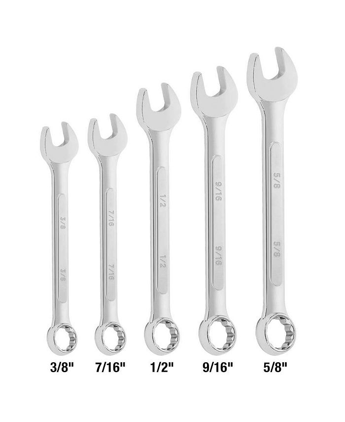 Trades Pro 5 Piece SAE Combination Wrenches Macy's