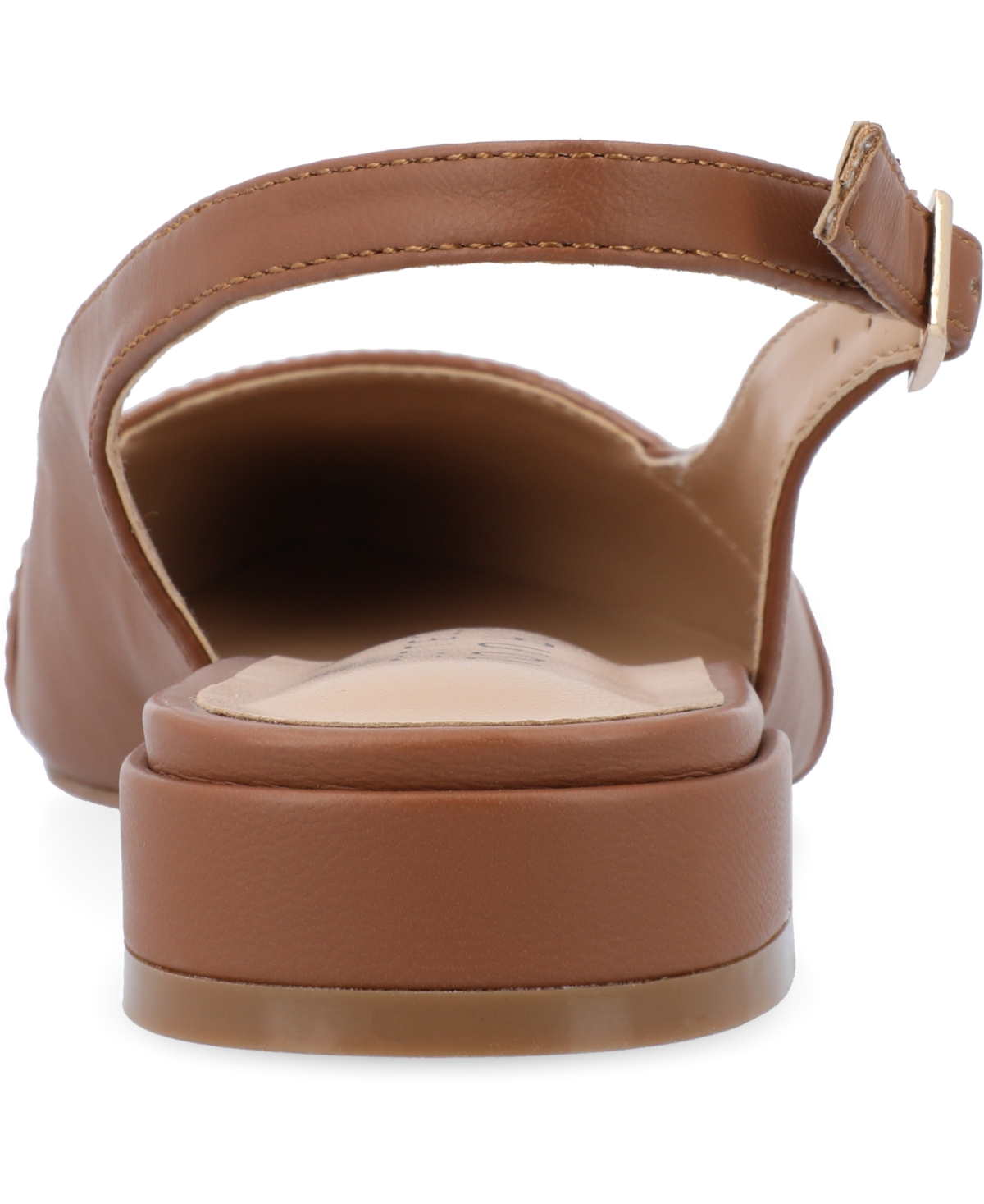 Journee Collection Women's Bertie Two Tone Slingback Flats