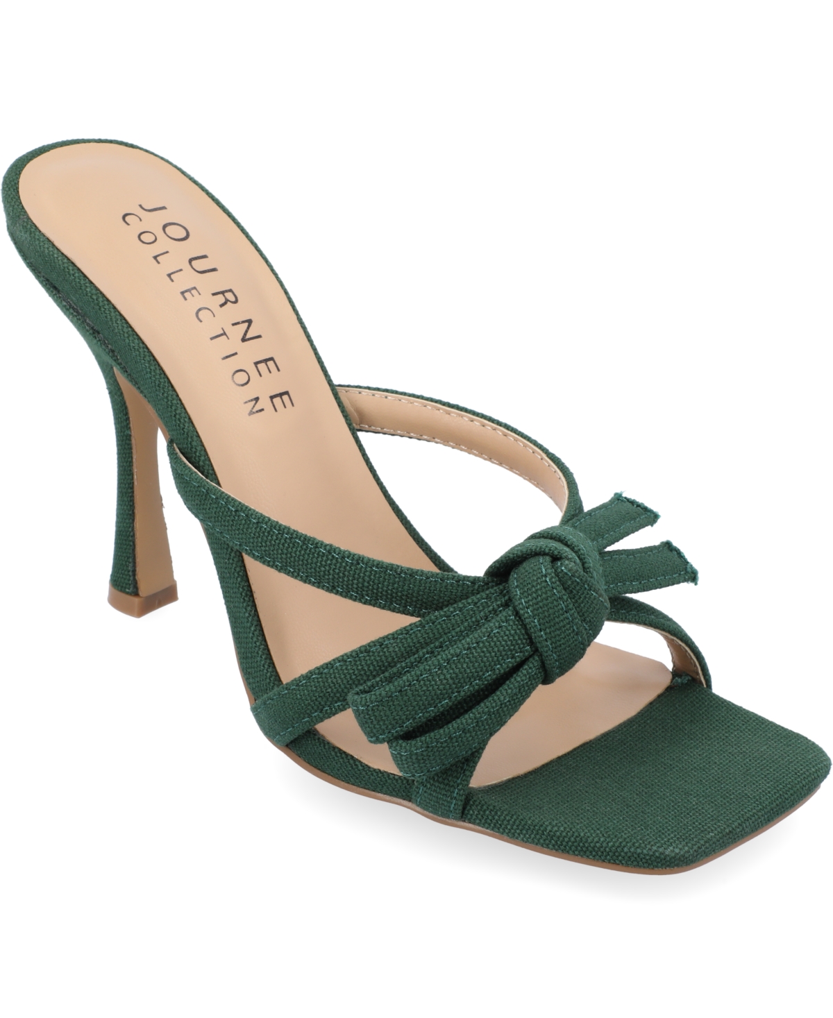 Journee Collection Cilicia Stiletto Sandal In Green