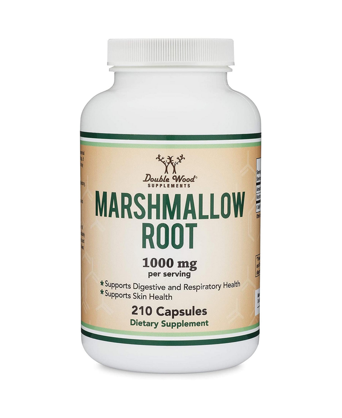 Marshmallow Root - 210 capsules, 1000 mg servings
