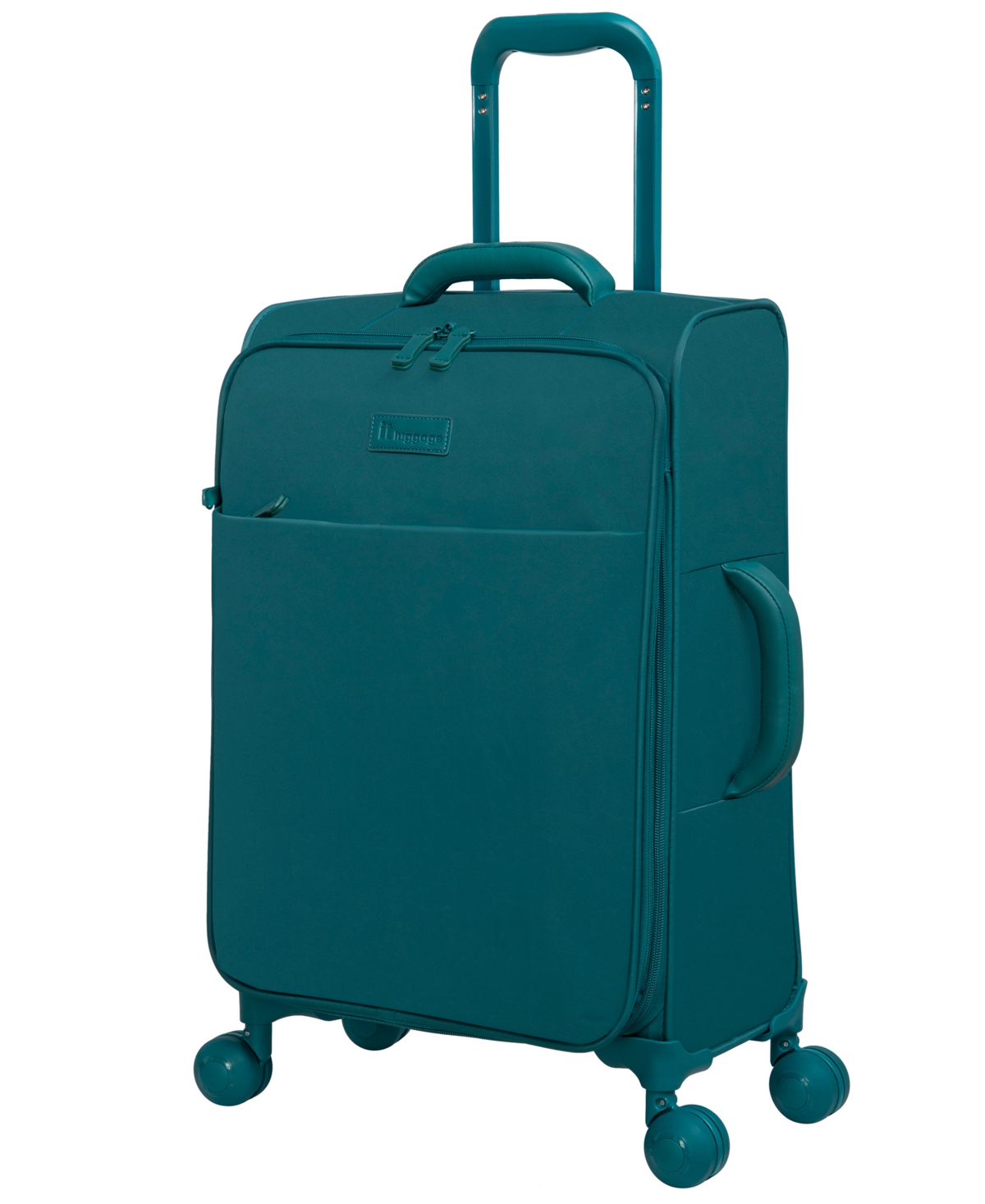 Shop It Luggage Lustrous 20" Softside Carry-on 8-wheel Spinner In Harbour Blue