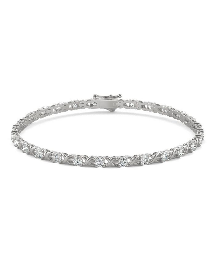 Charles and colvard tennis cheap bracelet