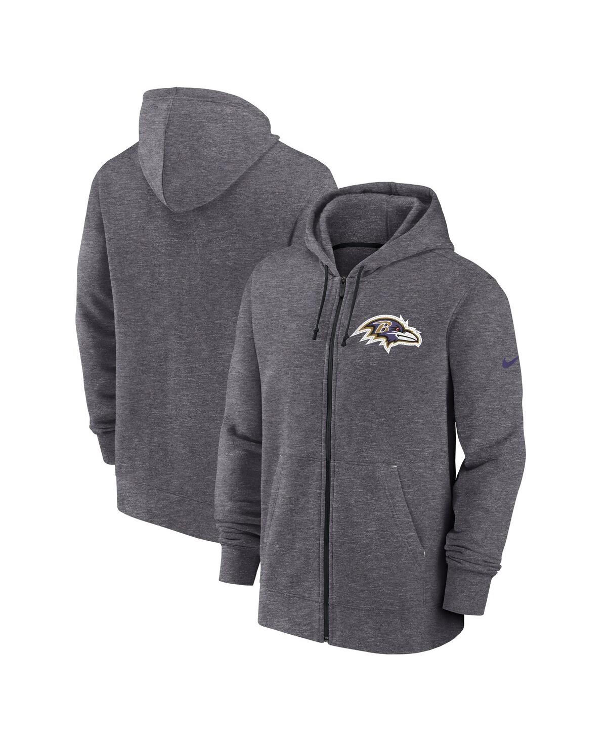 Nike Men's Baltimore Ravens Club Grey Hoodie