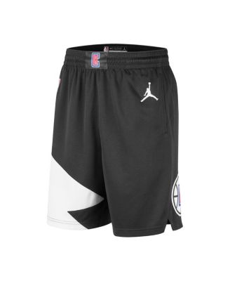 Men's Black LA Clippers 2022/2023 Statement Edition Swingman Performance Shorts