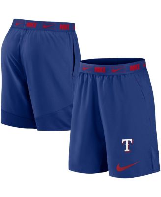 Men's Nike Royal Texas Rangers Primetime Logo Performance Shorts - Macy's