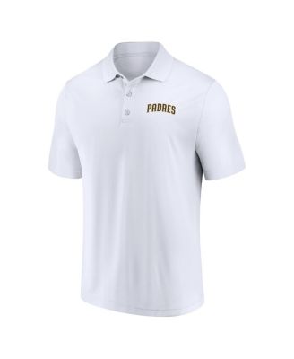Men's Brown, White San Diego Padres Polo Shirt Combo Set