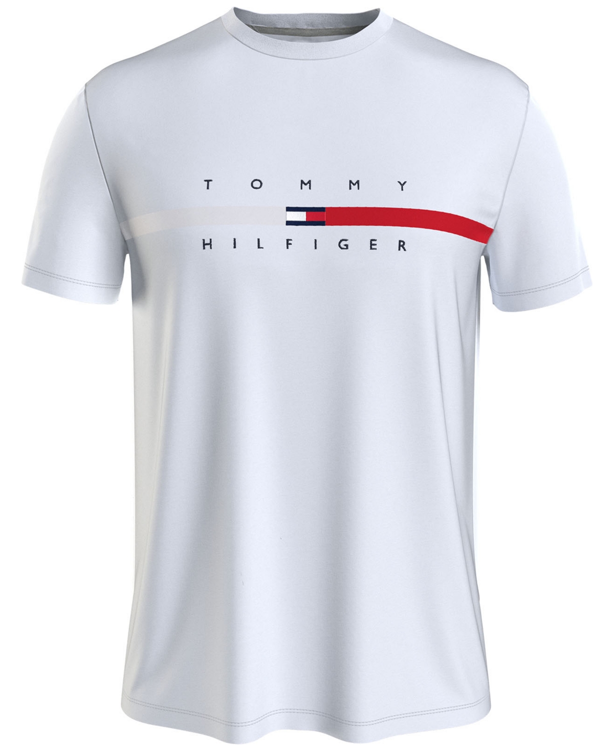 Tommy Hilfiger Men\'s Flag Stripe Short Sleeve T-Shirt | Smart Closet