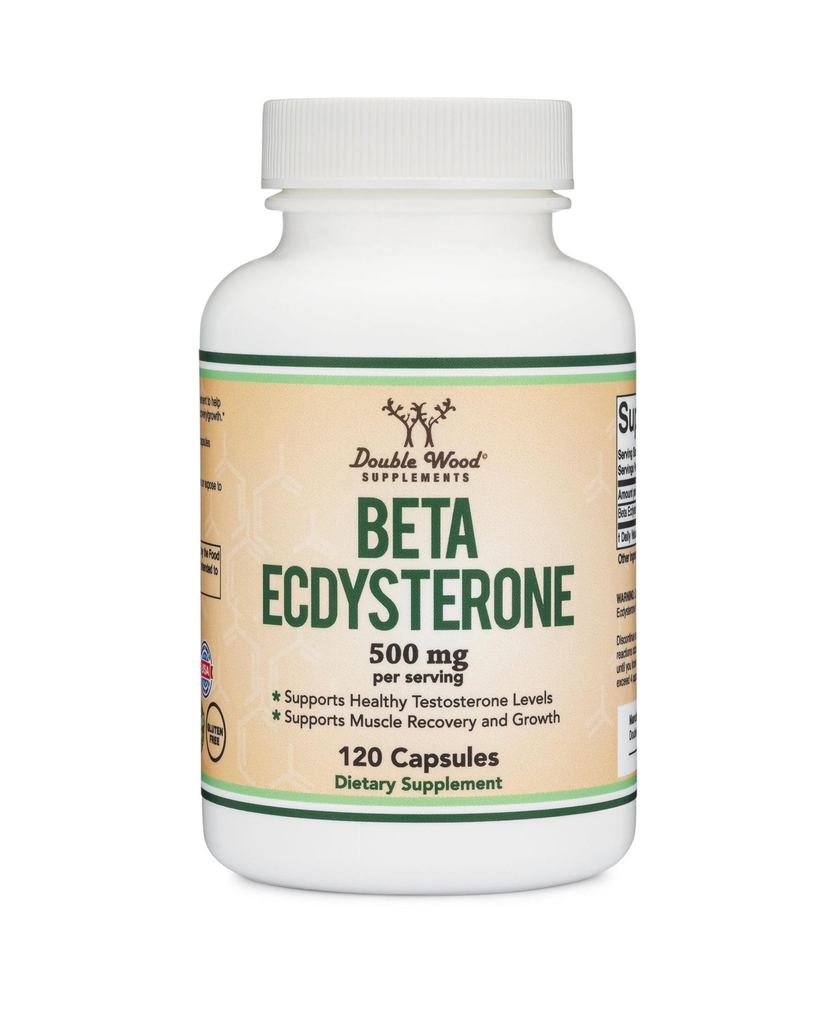 Beta Ecdysterone - 120 capsules, 500 mg servings