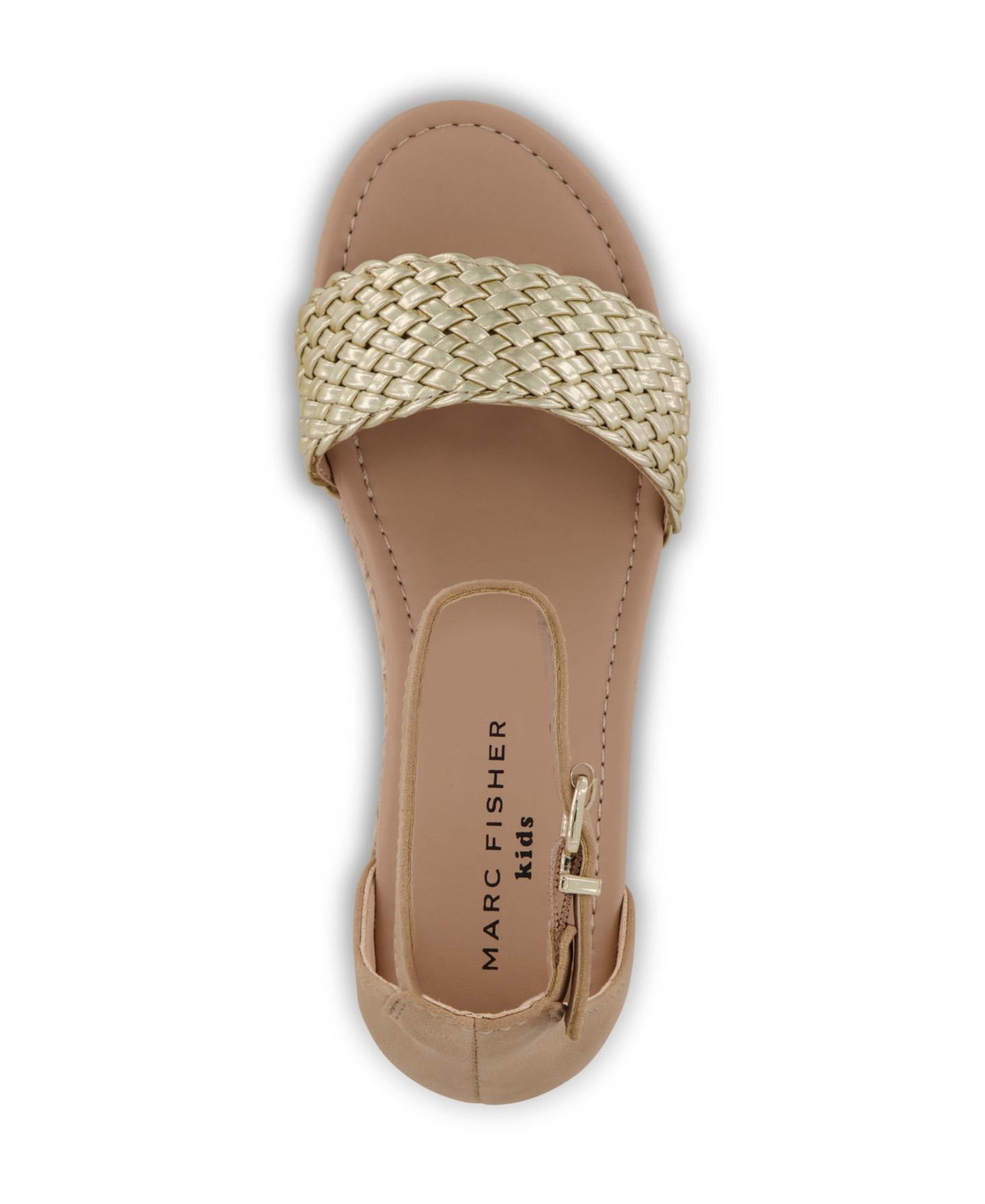 Сандалии Marc Fisher Open Toe Wedge Sandals для девочек, цвет: Рыжевато-коричневый — фото 4