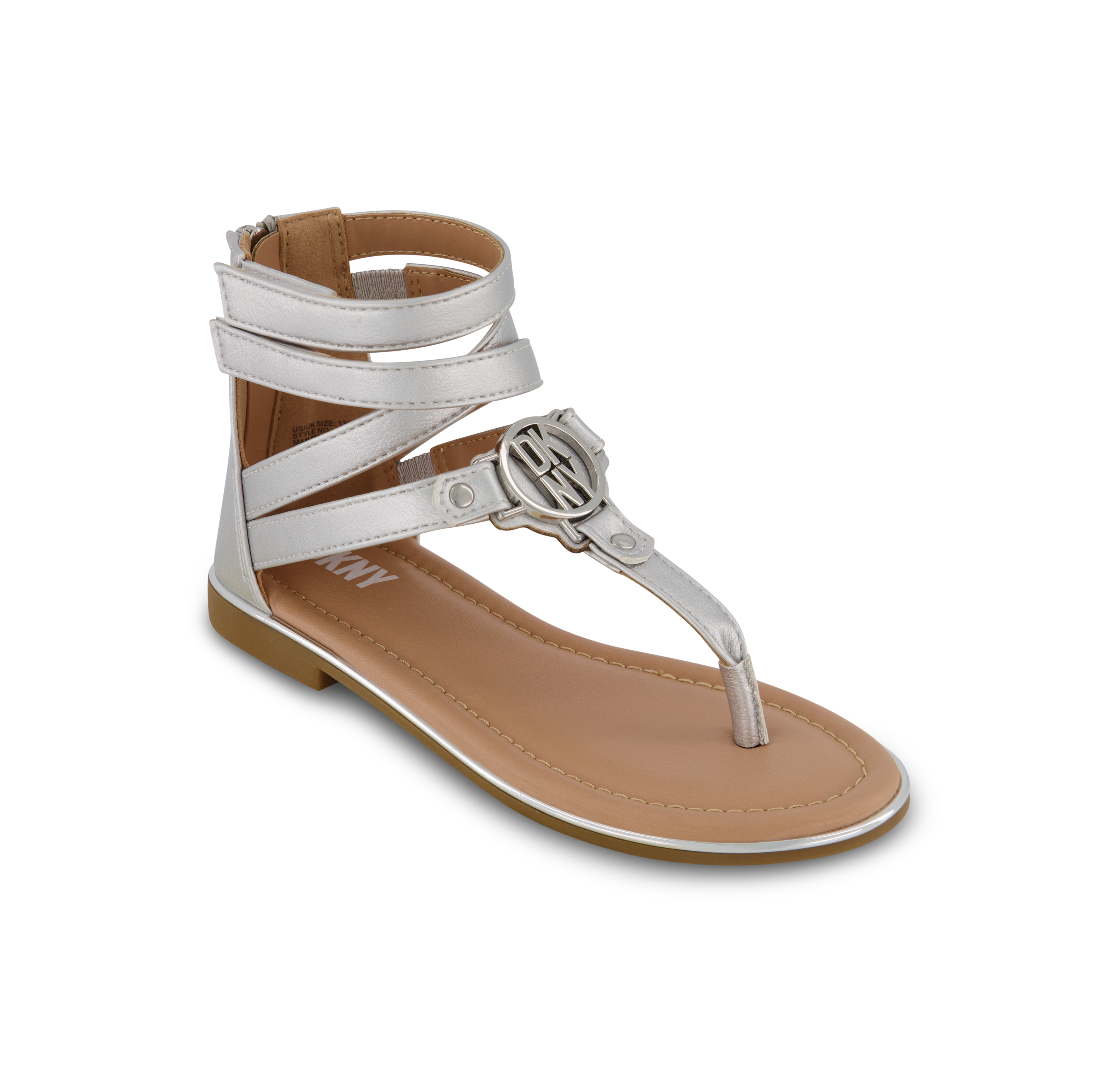 Dkny Little Girls Gladiator Thong Sandals