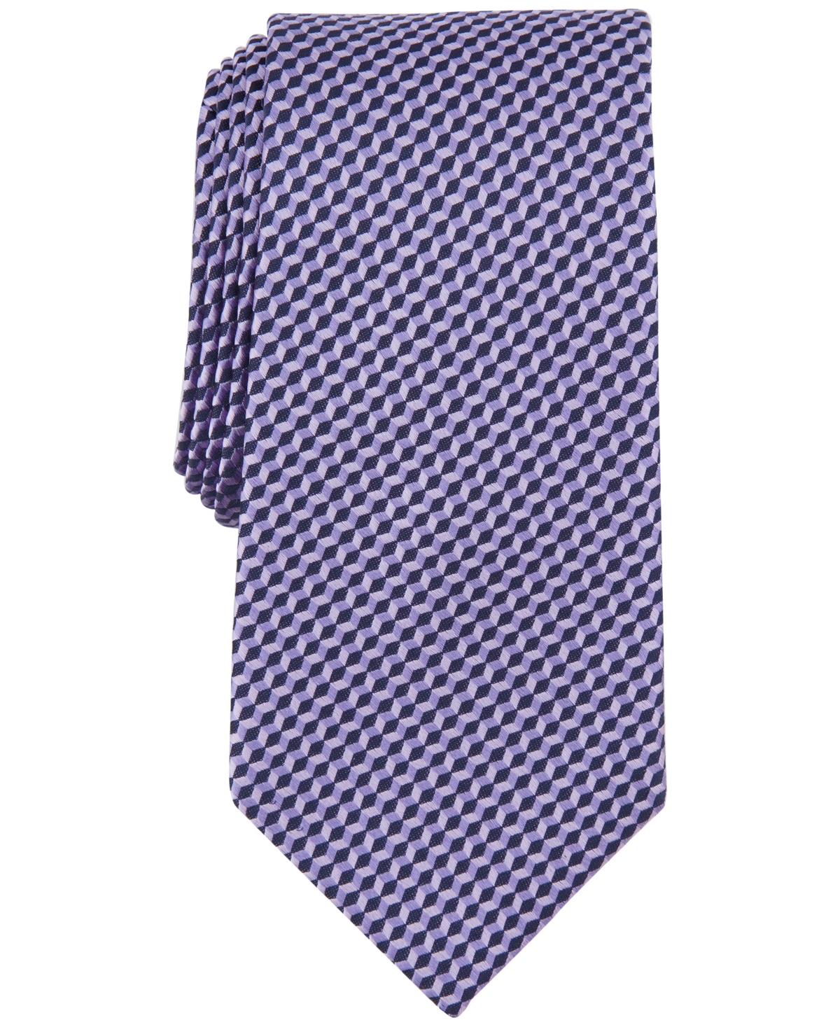 Michael Kors Men's Woven Neat Tie In Purple