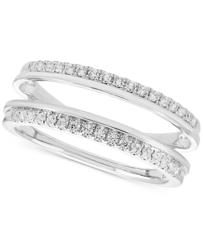 Macy's Diamond Ring Enhancer (1/4 ct. t.w.) in 14k White Gold Macy's
