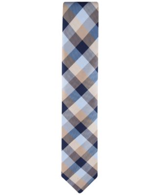 Men's Buffalo Plaid Tartan Tie