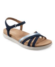 Navy blue discount sandals macys