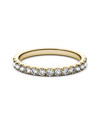 Moissanite Wedding Band (3/8 ct. t.w. Diamond Equivalent) in 14k White or Yellow Gold