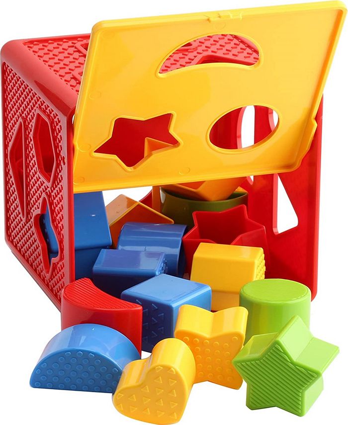 Play22 Baby Blocks Shape Sorter Toy Set, 18 Piece Macy's