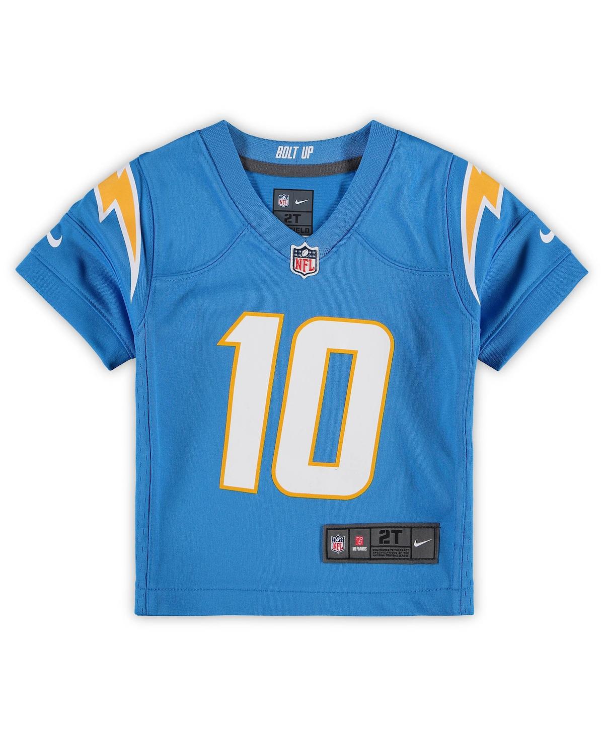 Toddler Boys and Girls Nike Justin HerbertLos Angeles Chargers Game Jersey - Powder Blue