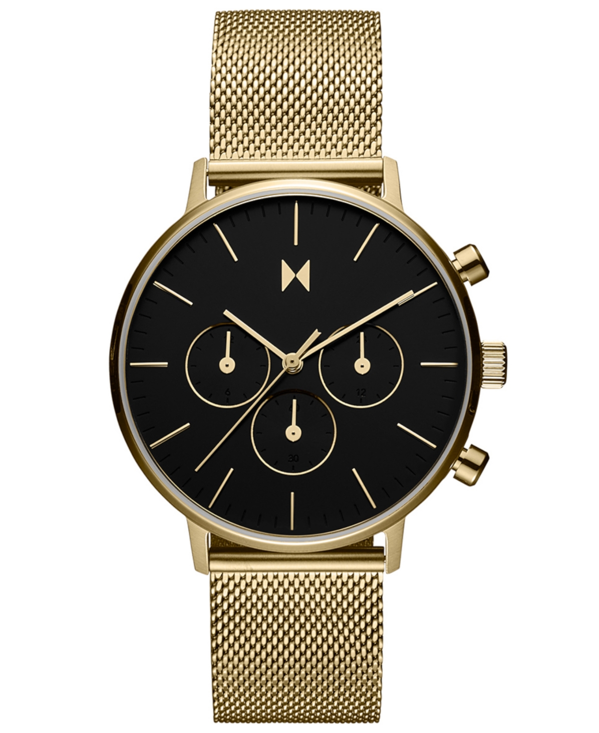 Shop Mvmt Men's Legacy Quartz Mesh Gold-tone Watch 42mm