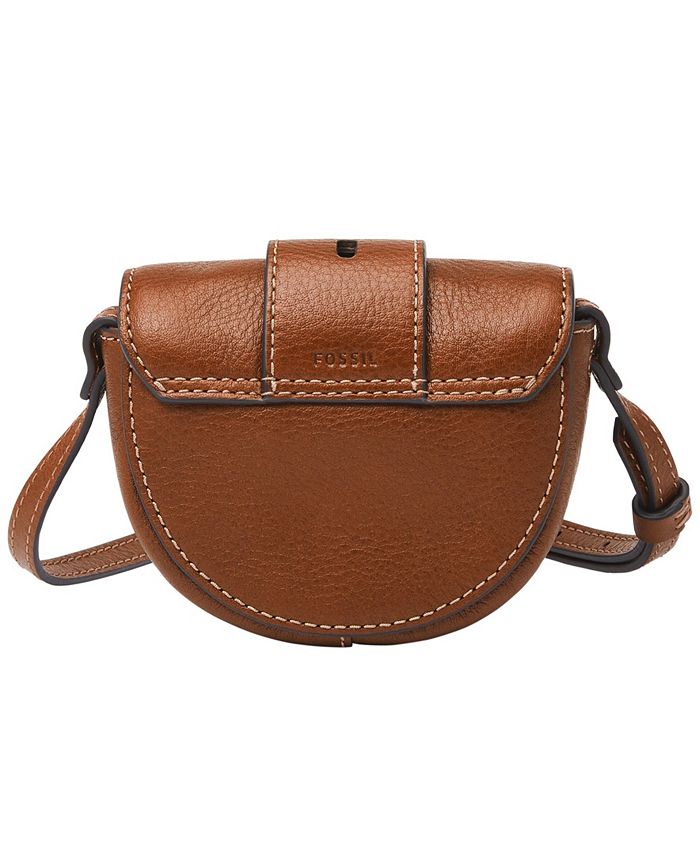Fossil Harwell Mini Flap Crossbody Bag Macy's