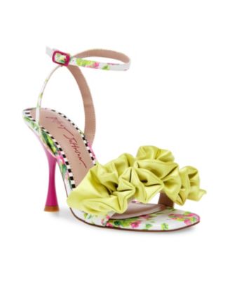 Betsey Johnson Women S Elmira Ruffled Floral Heel Sandals Women S Shoes   23710361 Fpx.tif