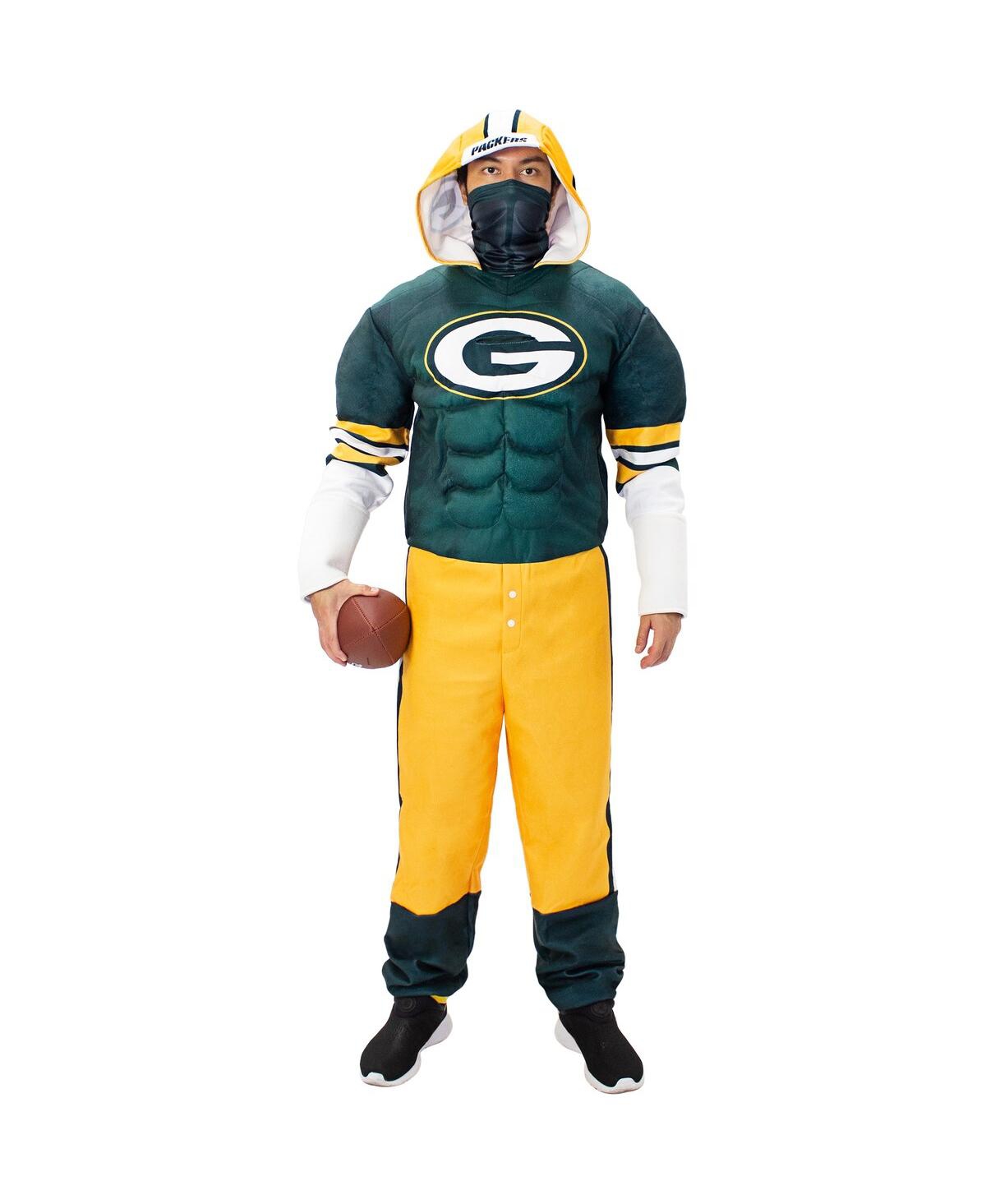 Men's Green Green Bay Packers Game Day Costume - Green