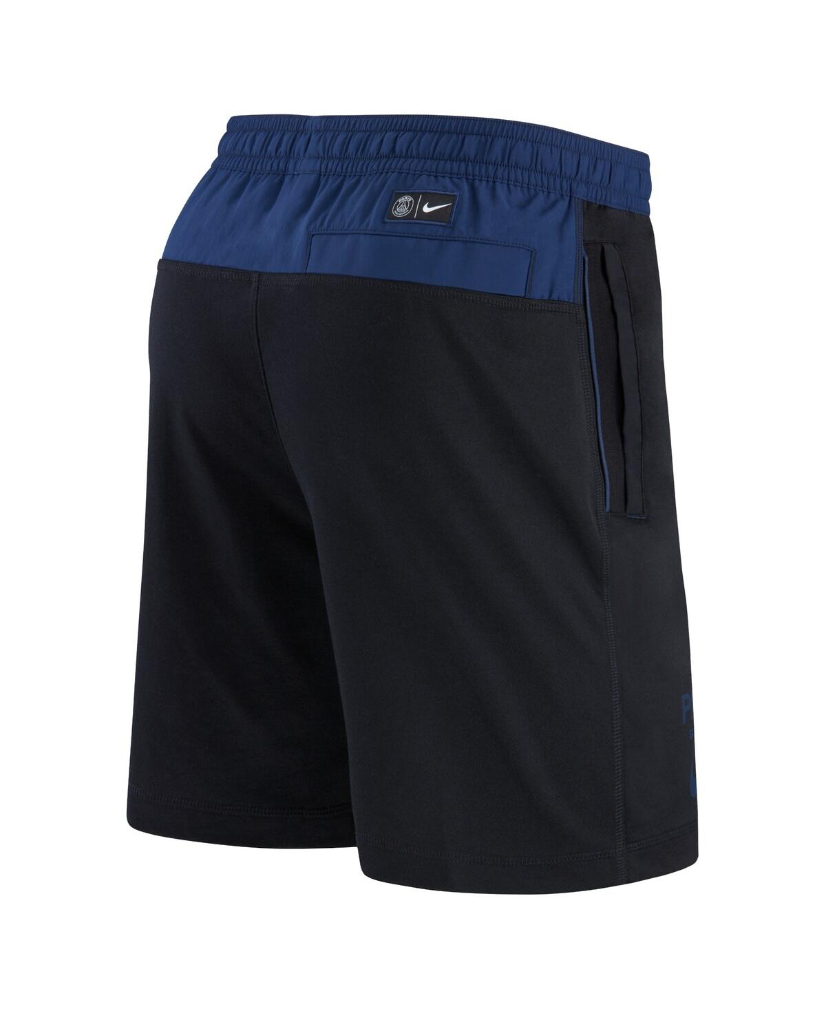 Men's NikeParis Saint-Germain Travel Shorts - Black