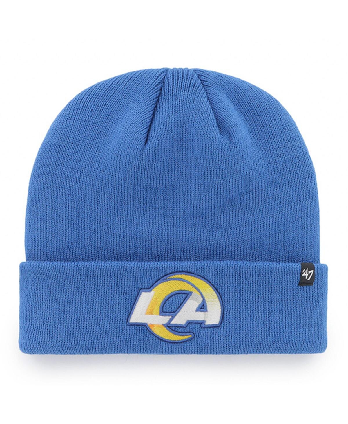 Men's '47 BrandLos Angeles Rams Primary Cuffed Knit Hat - Royal
