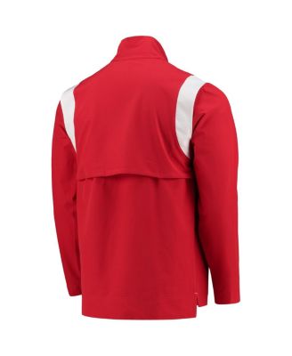 Men's Red Team USA On-Field Quarter-Zip Jacket