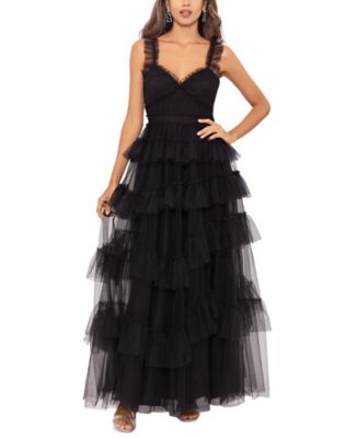 Macys ruffle dress on sale