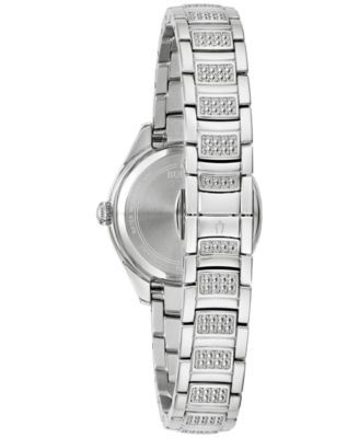 Women's Crystal Stainless Steel Bracelet Watch 29mm